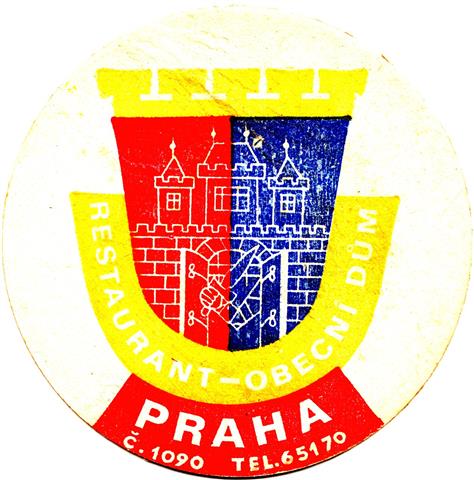 praha pr-cz obecni dum 1a (rund215-blaurotgelbes wappen)